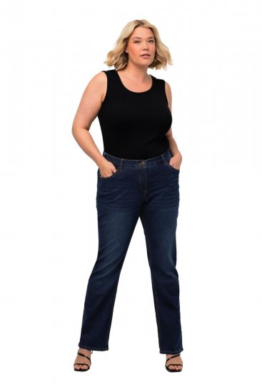 Ulla Popken Marie Fit Bootcut Stretch Jeans Blue Denim - Ulla Popken - Ulla Popken suured suurused