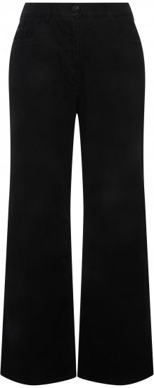 Ulla Popken Mary Fit Wide Leg Stretch Jeans Black - Teksad & Püksid Suuremates Suurustes – Plus Size - 