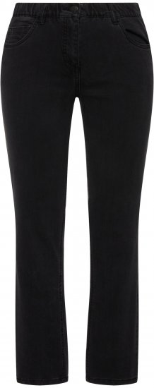 Ulla Popken Stretch Sarah Fit Skinny Jeans Black - Teksad & Püksid Suuremates Suurustes – Plus Size - 