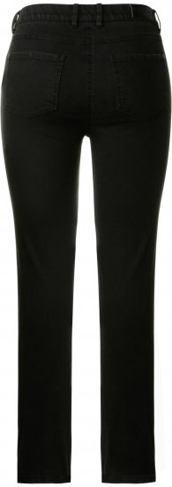 Ulla Popken Stretch Sarah Fit Skinny Jeans Black - Teksad & Püksid Suuremates Suurustes – Plus Size - 