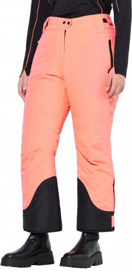 Ulla Popken HYPRAR Triple Function Ski Pants Neon Pink - Teksad & Püksid Suuremates Suurustes – Plus Size - 