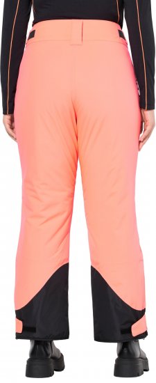 Ulla Popken HYPRAR Triple Function Ski Pants Neon Pink - Teksad & Püksid Suuremates Suurustes – Plus Size - 