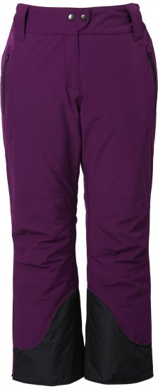 Ulla Popken HYPRAR Triple Function Ski Pants Grape Red - Teksad & Püksid Suuremates Suurustes – Plus Size - 