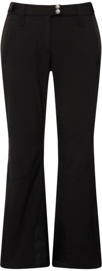 Ulla Popken Water Repellent Softshell Pants Black - Teksad & Püksid Suuremates Suurustes – Plus Size - 