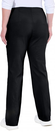 Ulla Popken Bengaline Elastic Waist Thermal Pants Black - Teksad & Püksid Suuremates Suurustes – Plus Size - 