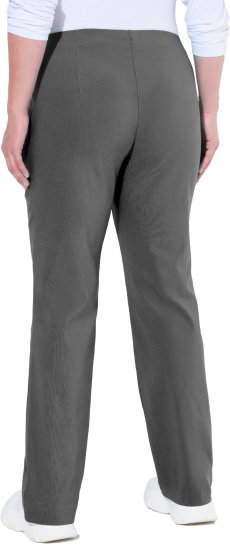 Ulla Popken Bengaline Elastic Waist Thermal Pants Graphite Grey - Teksad & Püksid Suuremates Suurustes – Plus Size - 