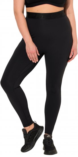 Ulla Popken Lightfit Quick Drying Leggings Black - Teksad & Püksid Suuremates Suurustes – Plus Size - 