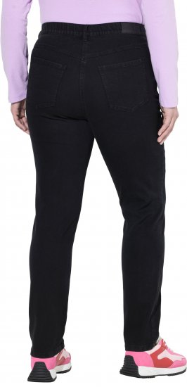 Ulla Popken Stretch Fit Jeans Black - Teksad & Püksid Suuremates Suurustes – Plus Size - 