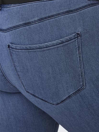Only Carmakoma Thunder Life Skinny Fit Jeans Blue Denim - Teksad & Püksid Suuremates Suurustes – Plus Size - 