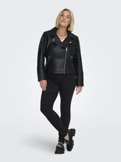 Only Carmakoma Storm Life Skinny Fit jeans Black - Teksapüksid - 