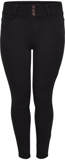 Only Carmakoma Anna Life Skinny Jeans Black - Teksapüksid - 