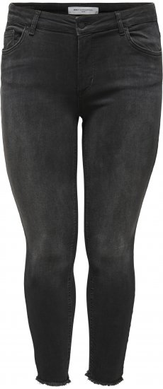 Only Carmakoma Willy Skinny Fit Jeans Black - Teksapüksid - 