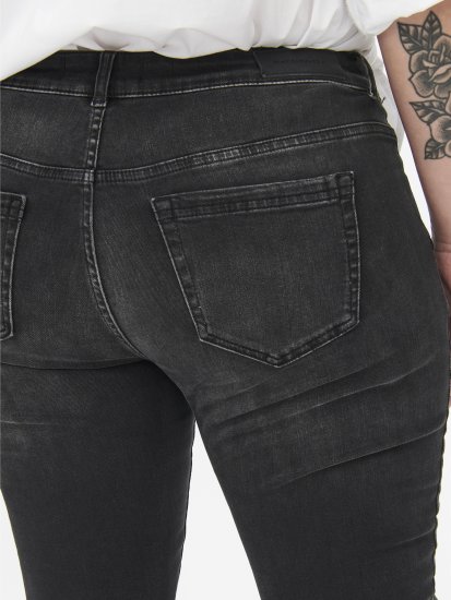 Only Carmakoma Willy Skinny Fit Jeans Black - Teksapüksid - 