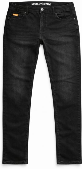Motley Denim Soho 5-Pocket Jeans Black - Teksad ja püksid - Meeste suured teksad W40 – W70