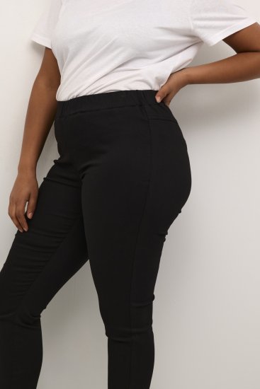 Kaffe Curve Ana Lühendatud Twill Jeggings Sügavmust - Teksad & Püksid Suuremates Suurustes – Plus Size - 