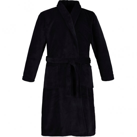 JP1880 Bathrobe with Spacious Patch Pockets Dark Navy - Aluspesu ja ujumisriided - Aluspesu 2XL-8XL