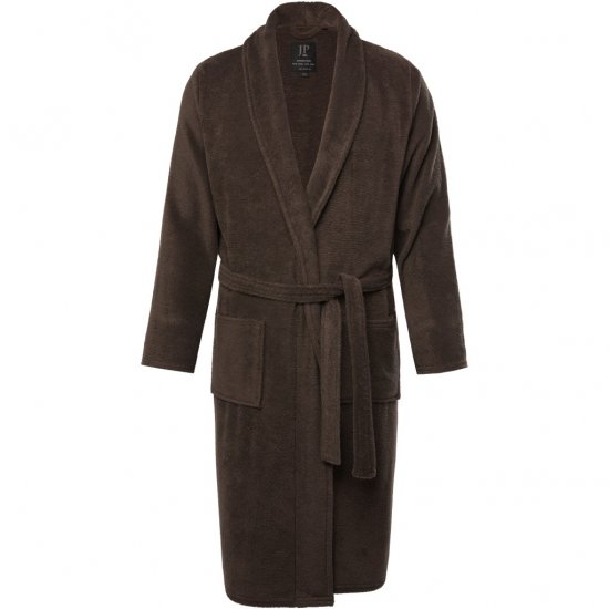 JP1880 Bathrobe Extra Soft Terry Cloth Brown - Aluspesu ja ujumisriided - Aluspesu 2XL-8XL
