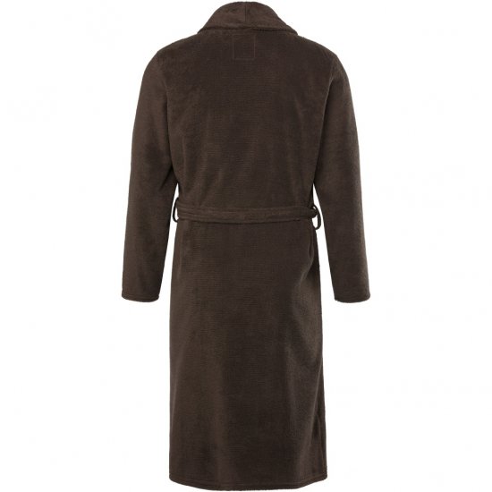 JP1880 Bathrobe Extra Soft Terry Cloth Brown - Aluspesu ja ujumisriided - Aluspesu 2XL-8XL