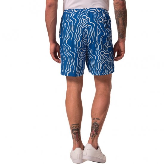 JP1880 Bermuda Shorts All-over Print Royal Blue - Lühikesed püksid - Lühikesed Püksid suured suurused: W40-W60