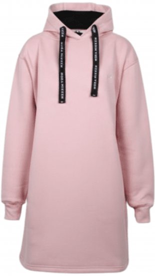 Nora Mikken KRISTINA Long Hoodie Pink - Sviitrid ja dressipluusid - 