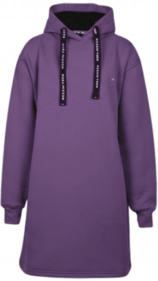 Nora Mikken KRISTINA Long Hoodie Purple - Sviitrid ja dressipluusid - 