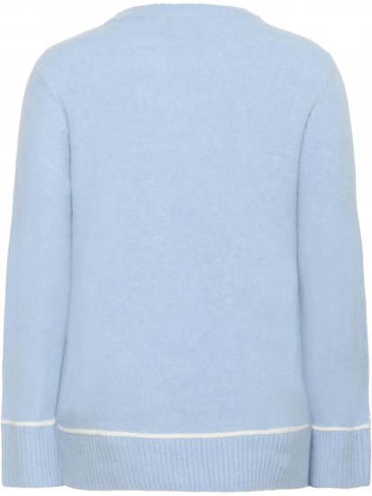 Kaffe Curve Jina Knit Pullover Powder Blue Melange - Kudumid - 