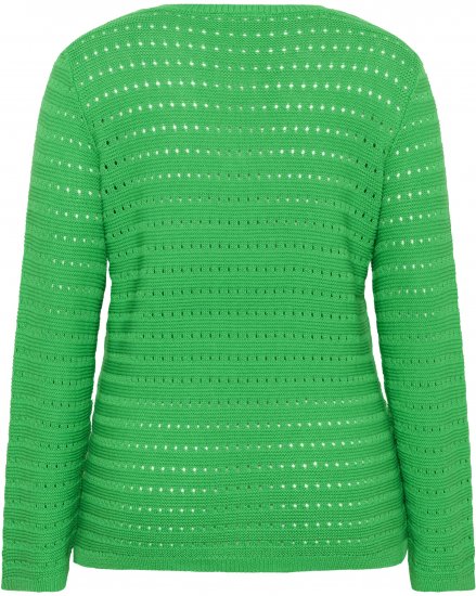 Kaffe Curve Metty Pullover Bright Green - Kudumid - 