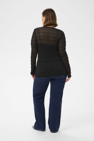 Kaffe Curve Hanna Lace Long Sleeve T-Shirt - Pika varrukaga särgid - 