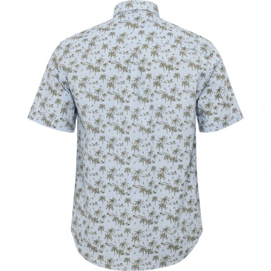 North Latitude Shirt Short Sleeve Light Blue - Särgid - Meeste suured särgid 2XL – 8XL