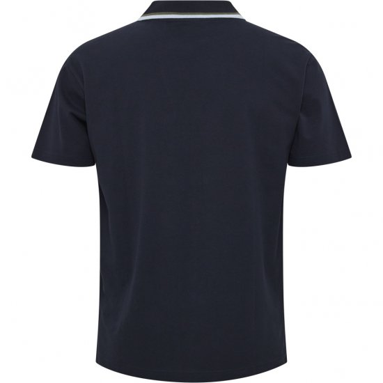 North Latitude Polo Pique V-Neck Navy - Polosärgid - Meeste suured polosärgid 2XL – 8XL