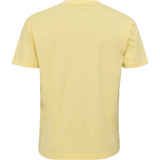 North Latitude T-Shirt Printed Short Sleeve Yellow - T-särgid - Suured T-särgid 2XL – 14XL