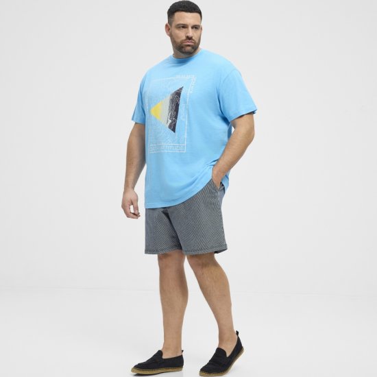 North Latitude T-Shirt Printed Turquoise - T-särgid - Suured T-särgid 2XL – 14XL