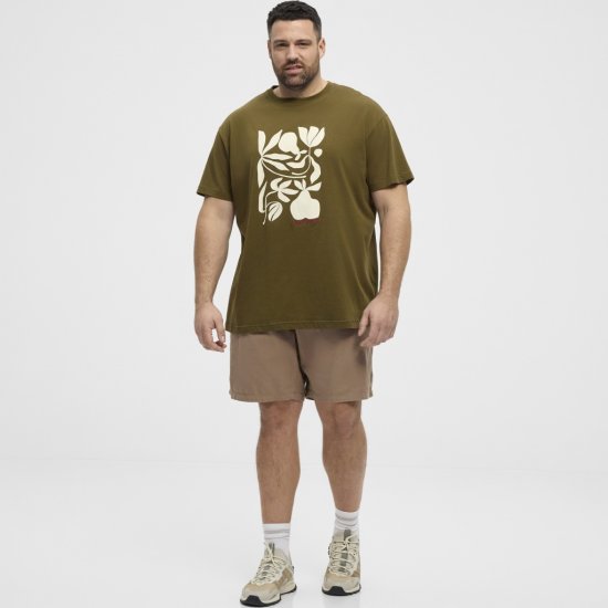 North Latitude T-Shirt Lazy Days Green - T-särgid - Suured T-särgid 2XL – 14XL