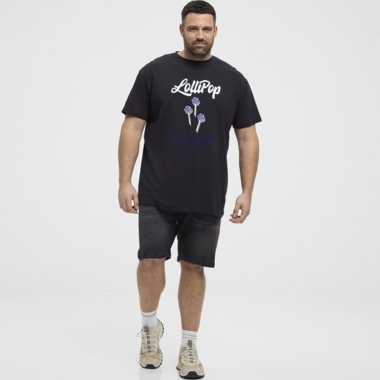 North Latitude T-Shirt Lollipop Black - T-särgid - Suured T-särgid 2XL – 14XL