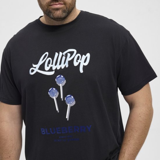 North Latitude T-Shirt Lollipop Black - T-särgid - Suured T-särgid 2XL – 14XL