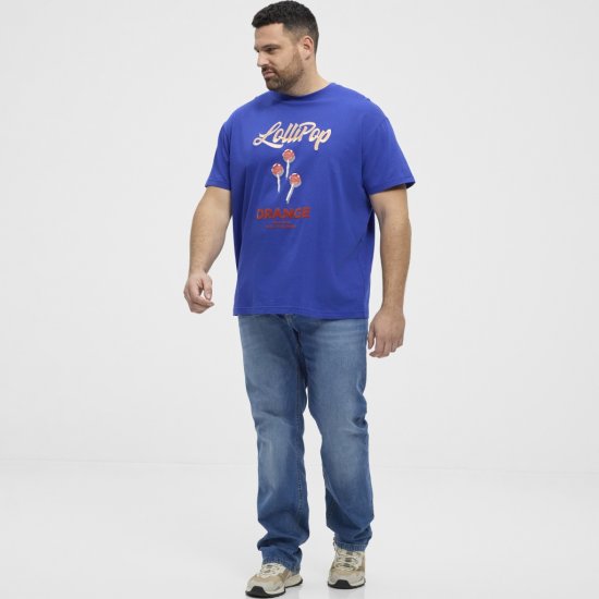 North Latitude T-Shirt Lollipop Blue - T-särgid - Suured T-särgid 2XL – 14XL