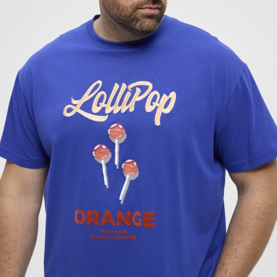North Latitude T-Shirt Lollipop Blue - T-särgid - Suured T-särgid 2XL – 14XL