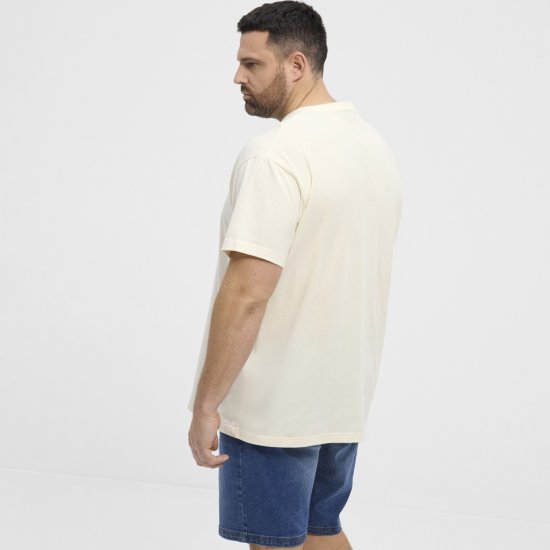 North Latitude T-Shirt Eggplant Off-White - T-särgid - Suured T-särgid 2XL – 14XL