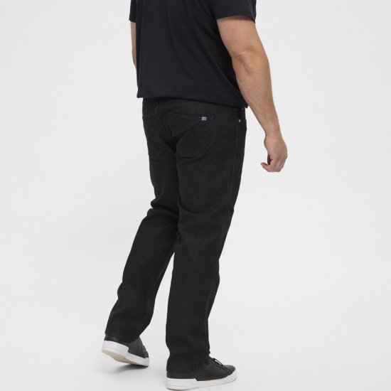 North Latitude Jeans Mick Black Stone Wash - Teksad ja püksid - Meeste suured teksad W40 – W70