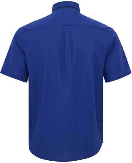 North Latitude Shirt Short Sleeve TALL Blue - MEESTERIIDED MT-6XLT - Pikad meeste riided