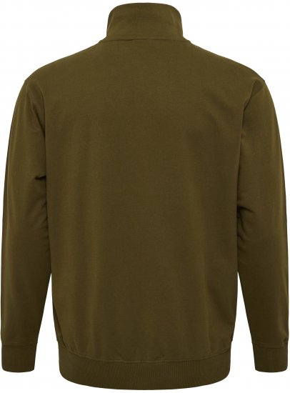 North Latitude Sweatshirt Half-Zip Green - Sviitrid ja dressipluusid - Meeste suured kapuutsiga jakid suurustes 2XL – 14XL