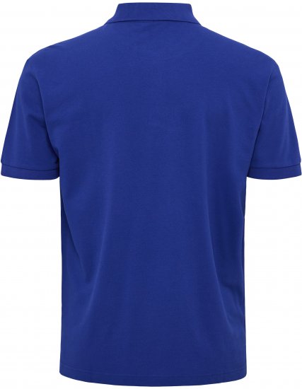 North Latitude Polo Pique Short Sleeve Cobalt Blue - Polosärgid - Meeste suured polosärgid 2XL – 8XL