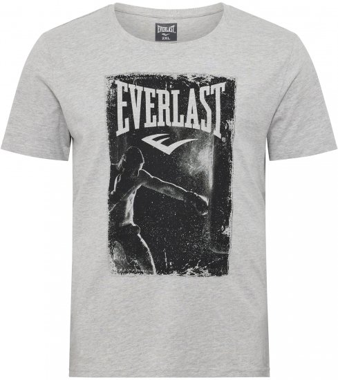North Latitude Everlast T-shirt Grey Melange - T-särgid - Suured T-särgid 2XL – 14XL