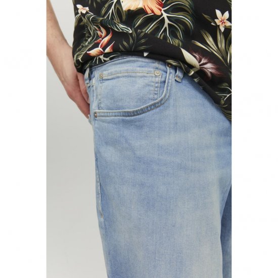 Jack & Jones MIKE ORIGINAL GE 314 Blue Denim - Teksad ja püksid - Meeste suured teksad W40 – W70