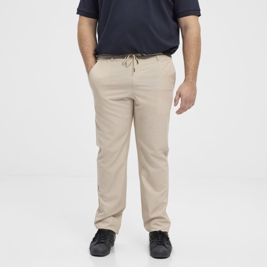 North Latitude 51143 Dress Pants Jog Style Beige - Teksad ja püksid - Meeste suured teksad W40 – W70