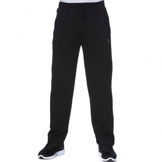 JP1880 Sweatpants Joggers Straight Cut Basic Fit Black TALL - MEESTERIIDED MT-6XLT - Pikad meeste riided