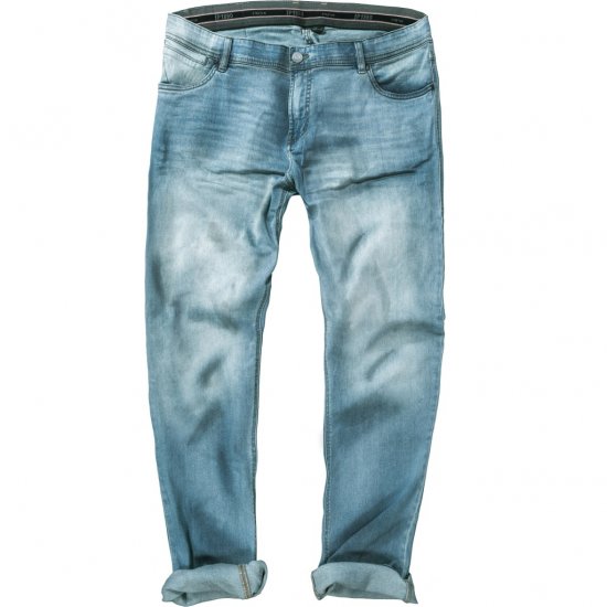 JP1880 Jeans Regular Fit 5-Pocket Bleached Denim - Suured Riided - Suurte meeste riided 2XL – 8XL