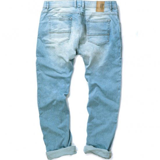JP1880 Jeans Regular Fit 5-Pocket Bleached Denim - Suured riided - Suurte meeste riided 2XL – 14XL