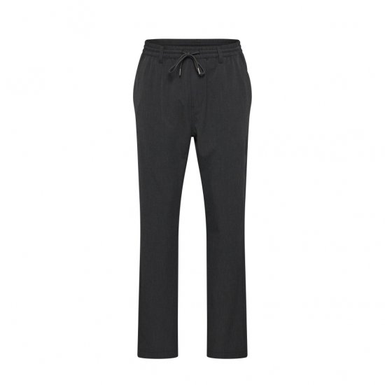 North Latitude Dress Pants Elastic Waist Dark Grey Melange - Meeste püksid suurtes suurustes - Meeste püksid suurtes suurustes