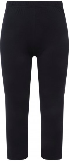 Ulla Popken Basic Stretch Knit Capris Navy - Teksad & Püksid Suuremates Suurustes – Plus Size - 